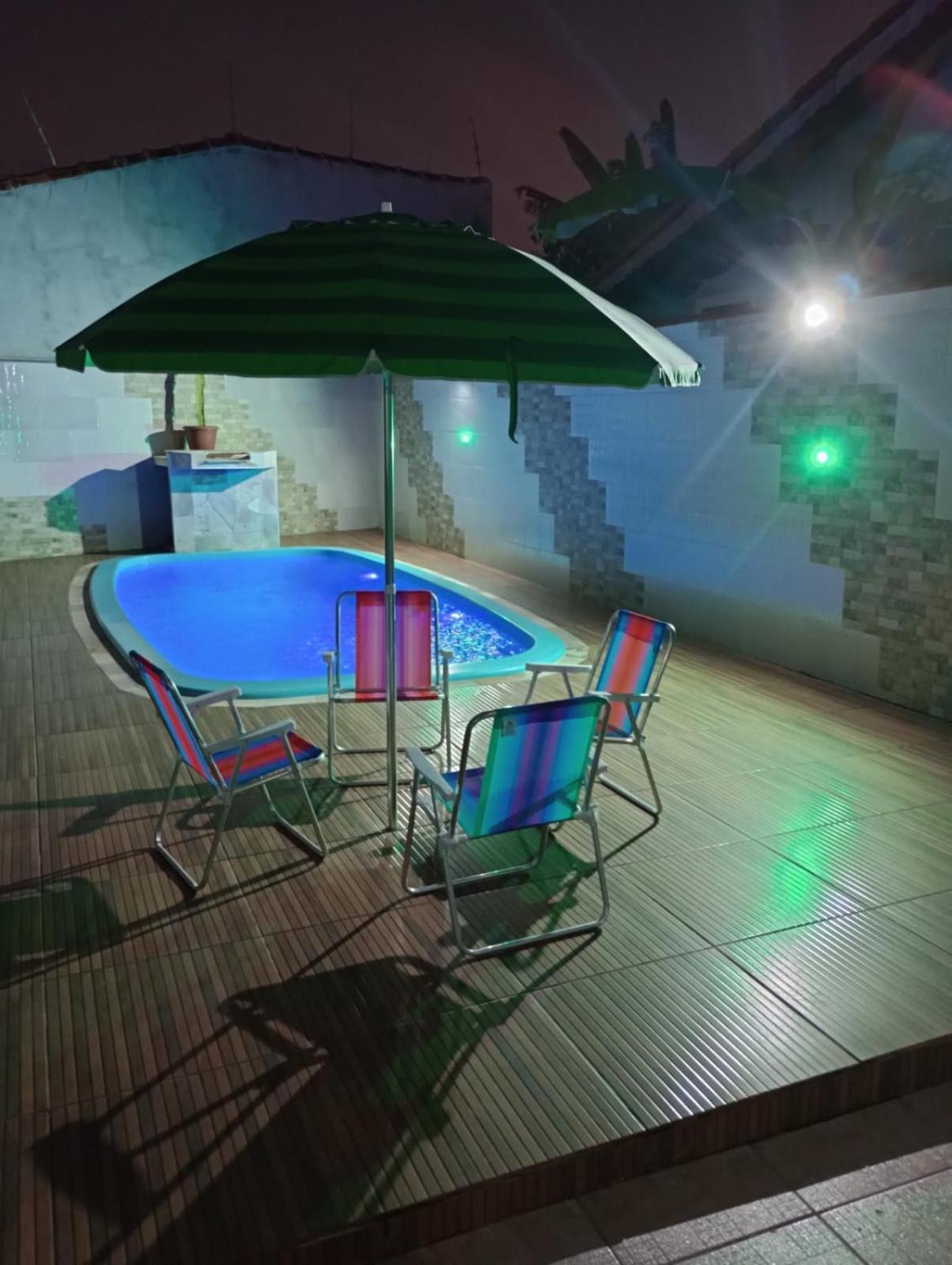 Casa Na Praia Com Piscina E Churrasqueira Itanhaem Exterior photo
